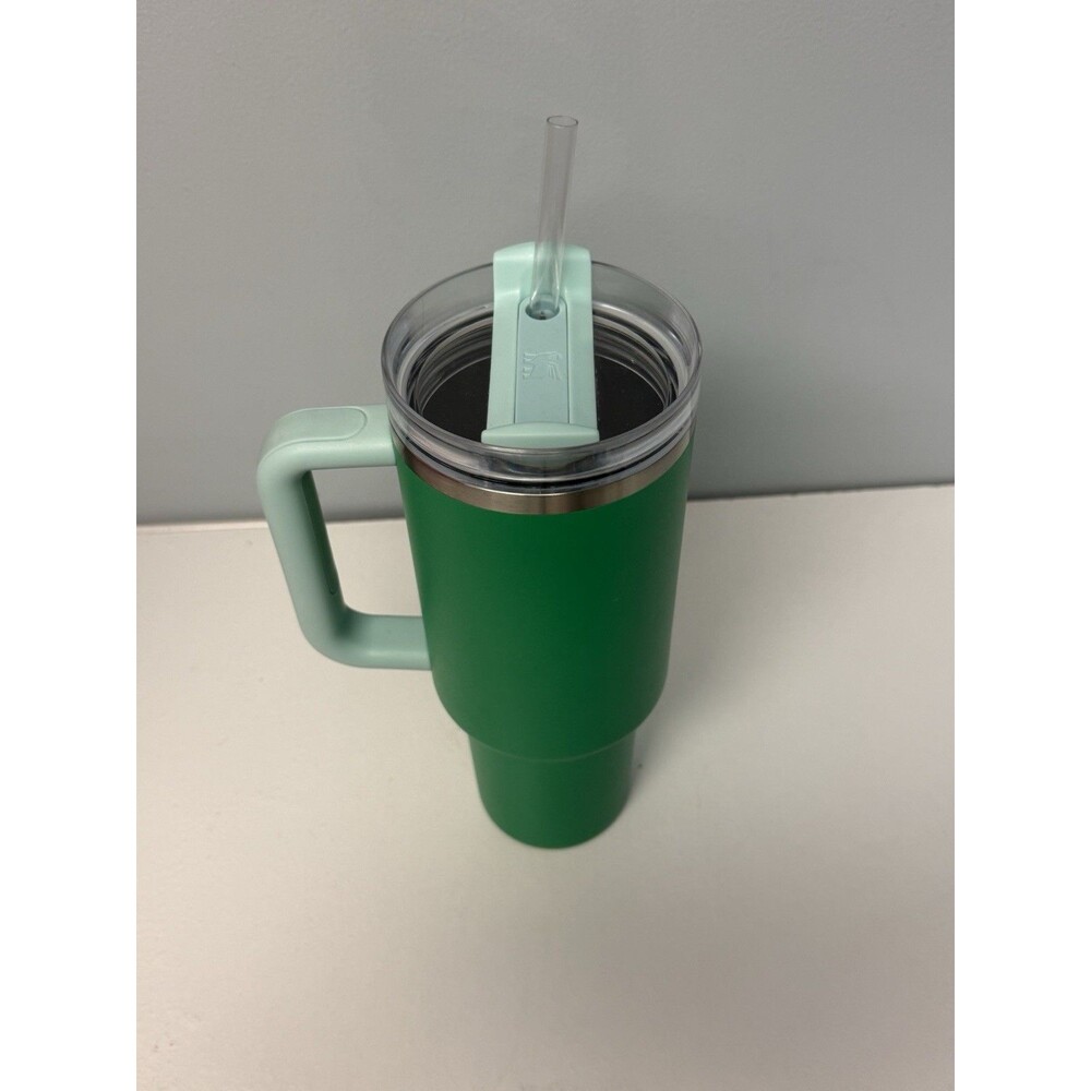 Stanley 40oz Stainless Steel H2.0 Flowstate Quencher Tumbler Green - Picture 4 of 8